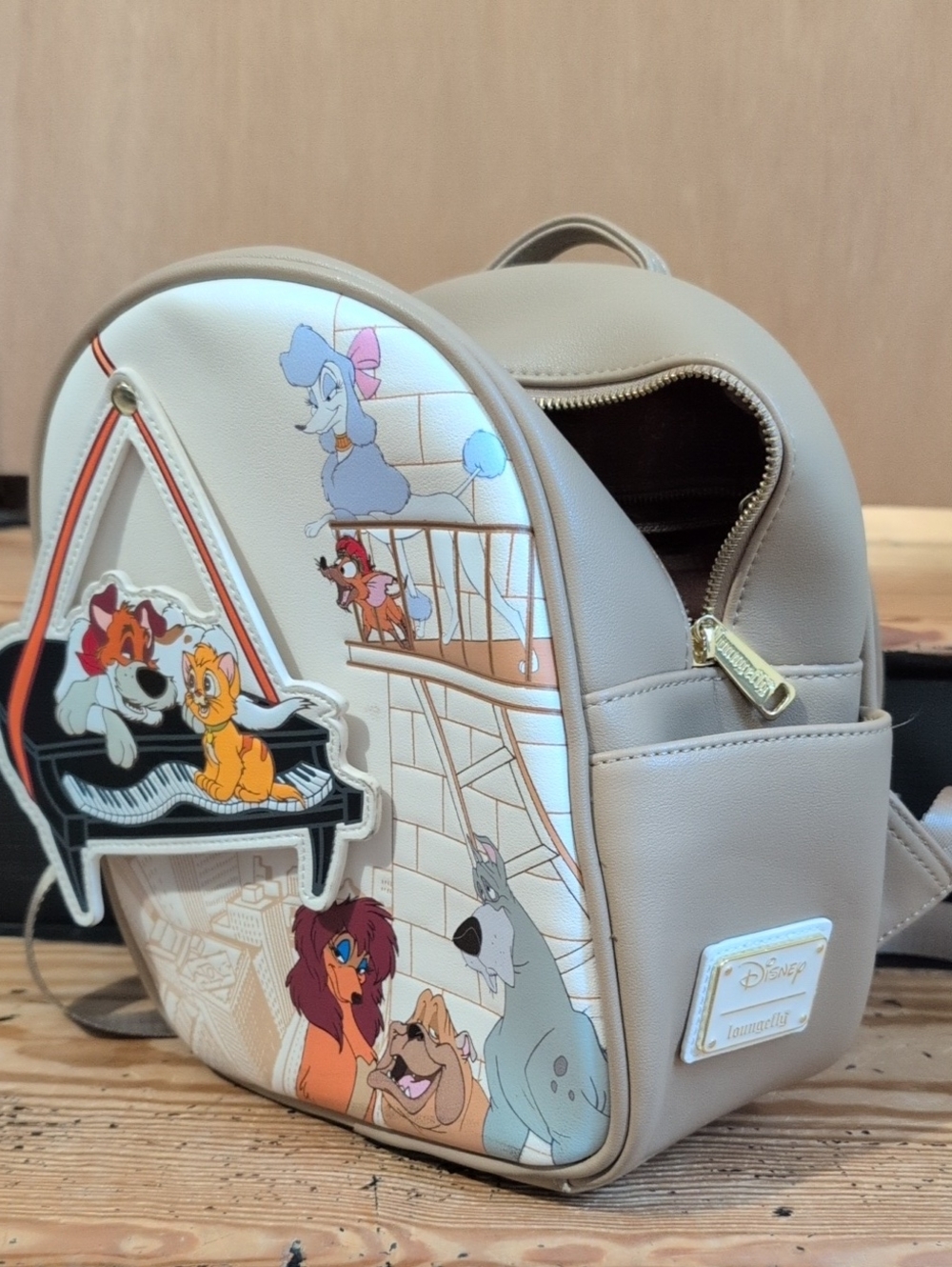 Loungefly Disney Oliver And Company Mini Backpack